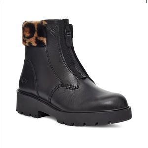 NWT Ugg Czeriesa panther print waterproof boots